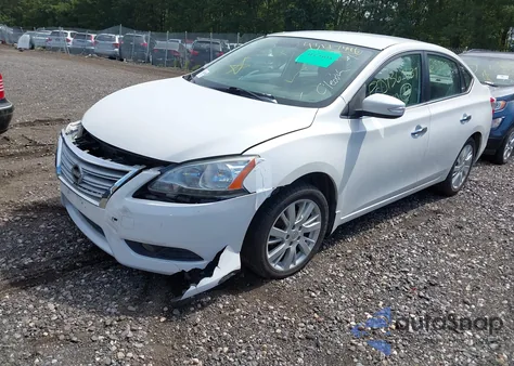 2013 Nissan Sentra Sl from USA, damaged, VIN 3N1AB7AP5DL624259